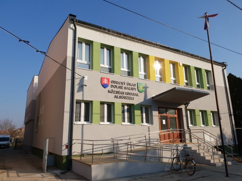 Komplexná rekonštrukcia Obecného úradu v Dolných Salibách