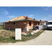 Novostavba rodinného domu v obci Kráľová nad Váhom pri Šali