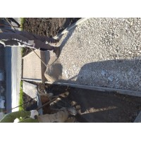 Realizácia zámkovej dlažby k samoobslužnej predajni Farmfood vo Veľkom Mederi.