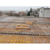 Realizácia železobetónového stropu  v obci Tvrdošovce