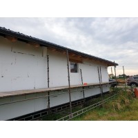Zatepľovanie rodinného domu polystyrénom EPS v obci Kráľová nad Váhom